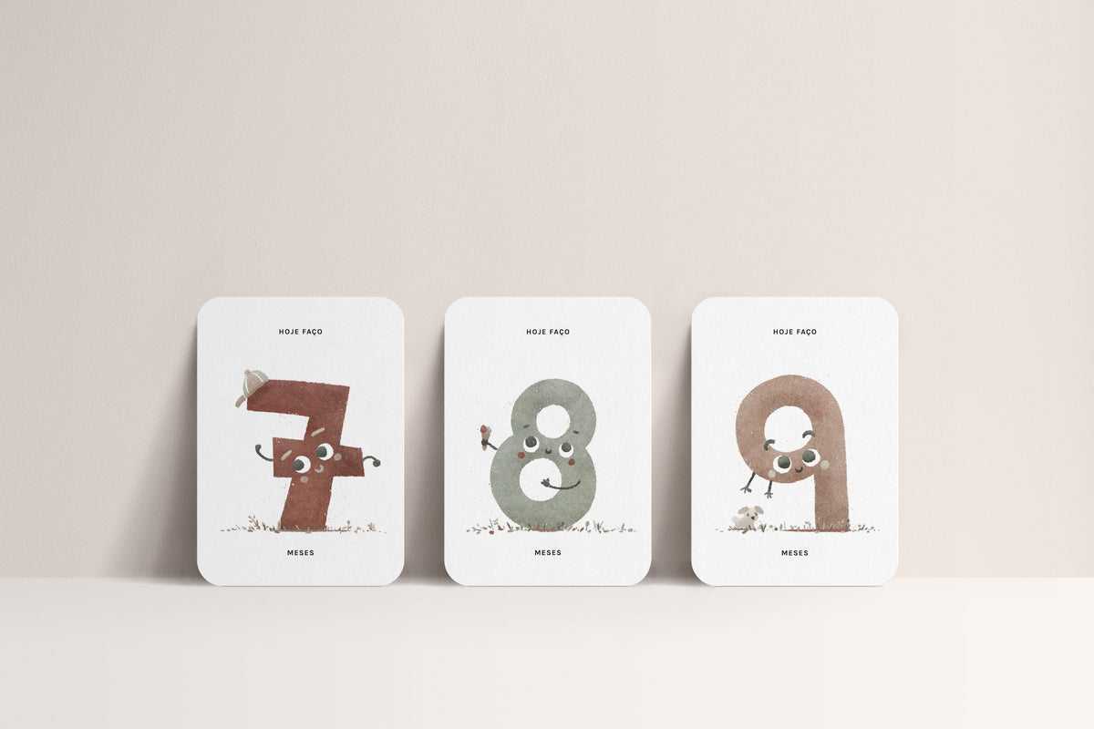 Milestone cards months 7 to 9, RIMA lab