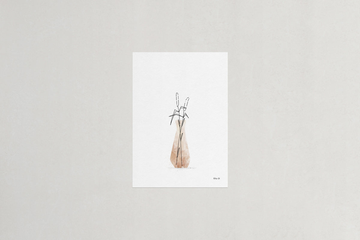 REEDS | botanical art print | Herbário by RIMA lab
