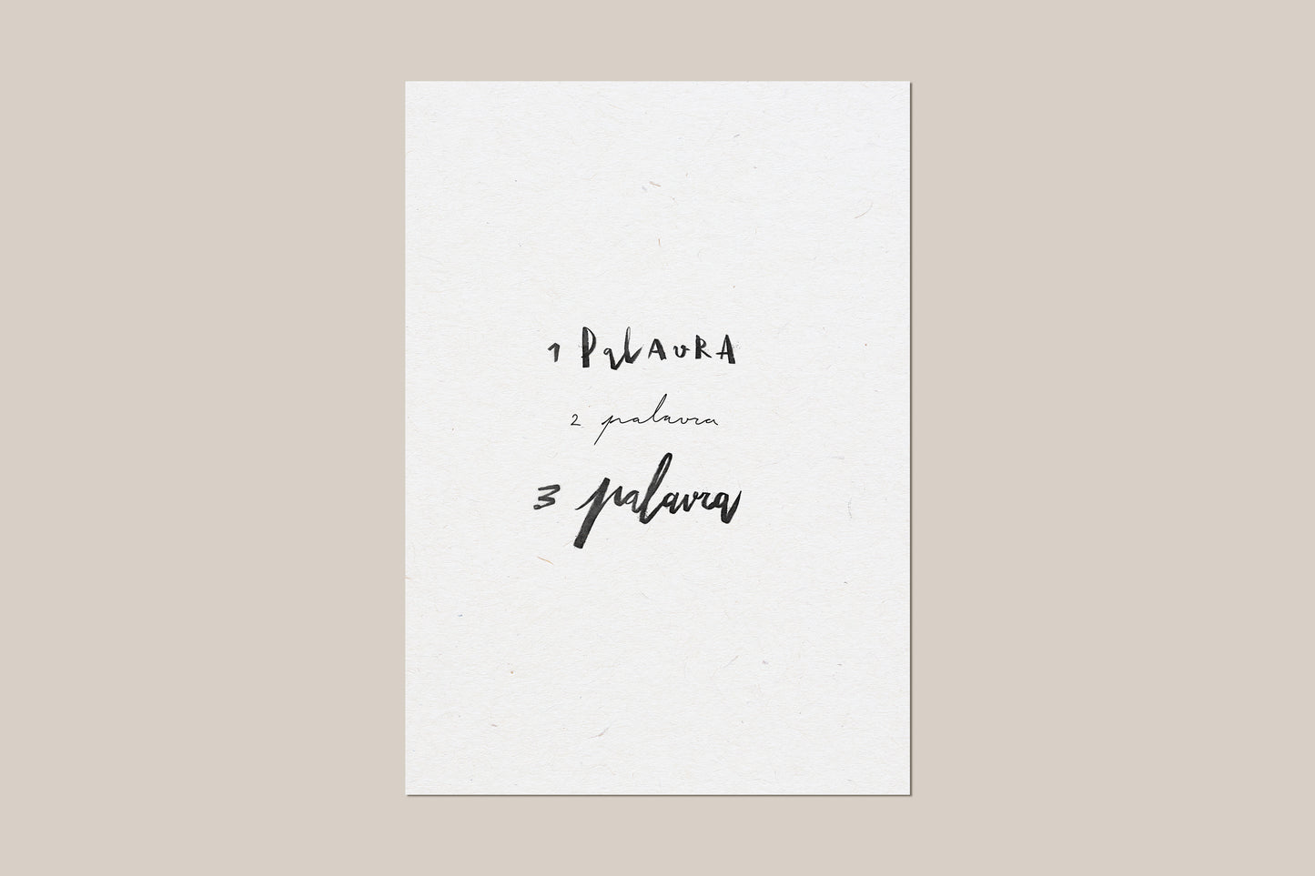 Illustrated typography detail, Palavra RIMA lab