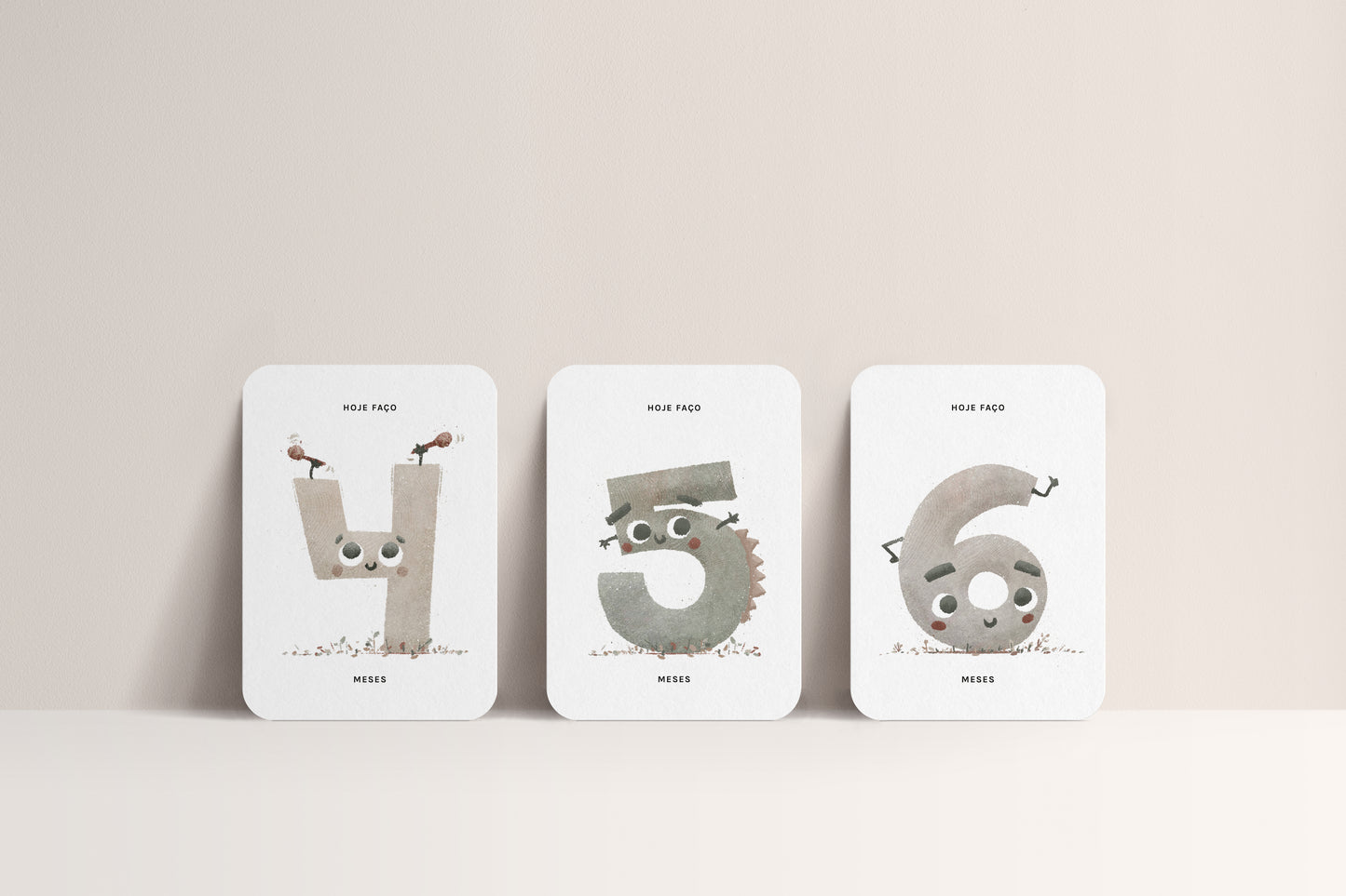 Milestone cards months 4 to 6, RIMA lab