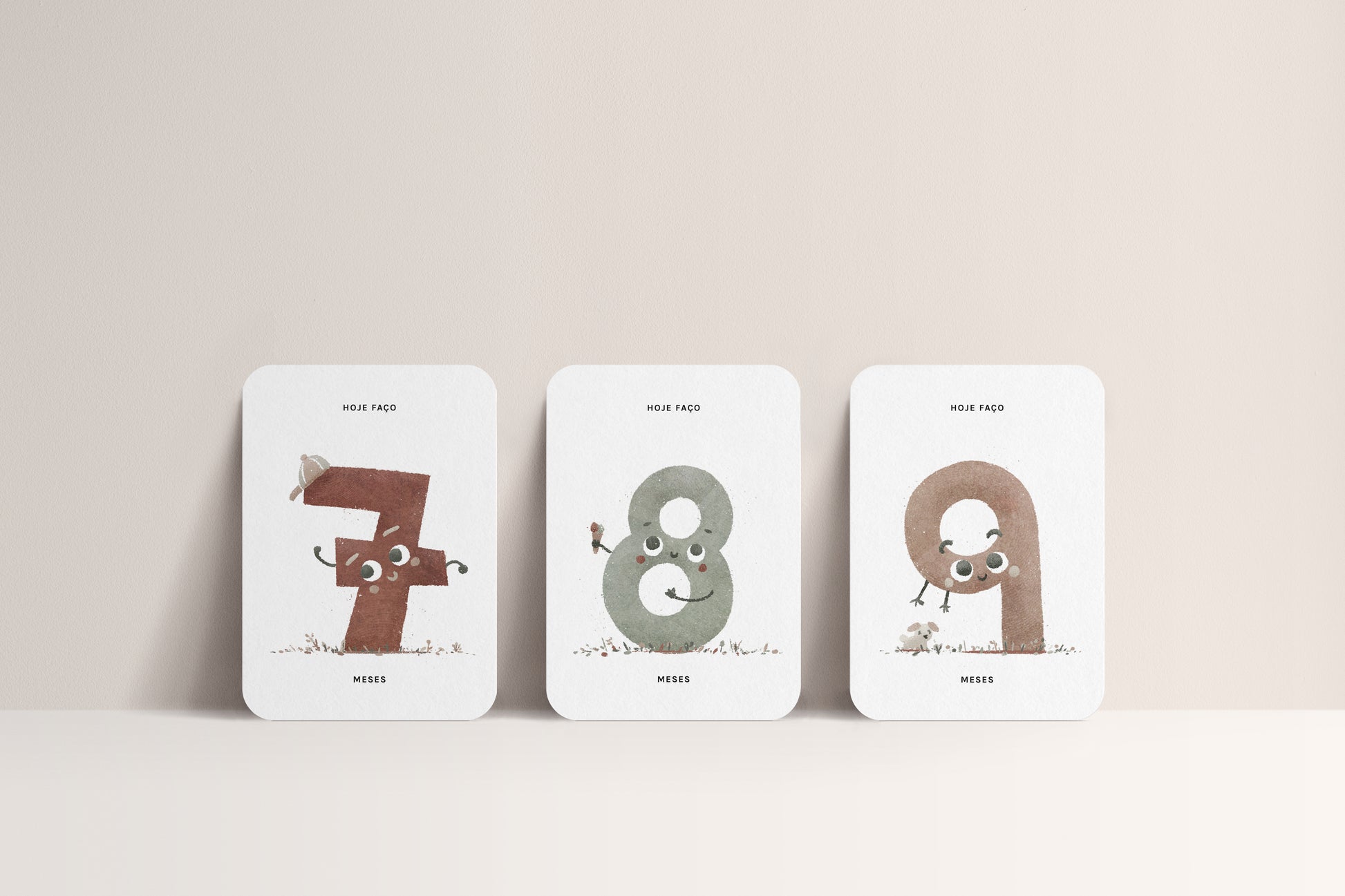 Milestone cards months 7 to 9, RIMA lab