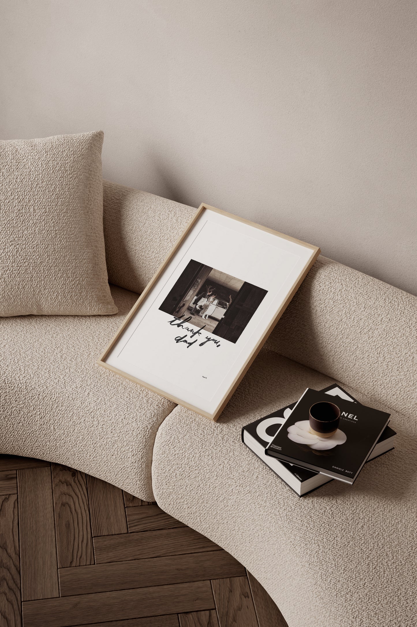 Personalised typography and photo print, Memória by RIMA lab