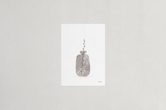 Rosemary botanical art print, Herbário by RIMA lab