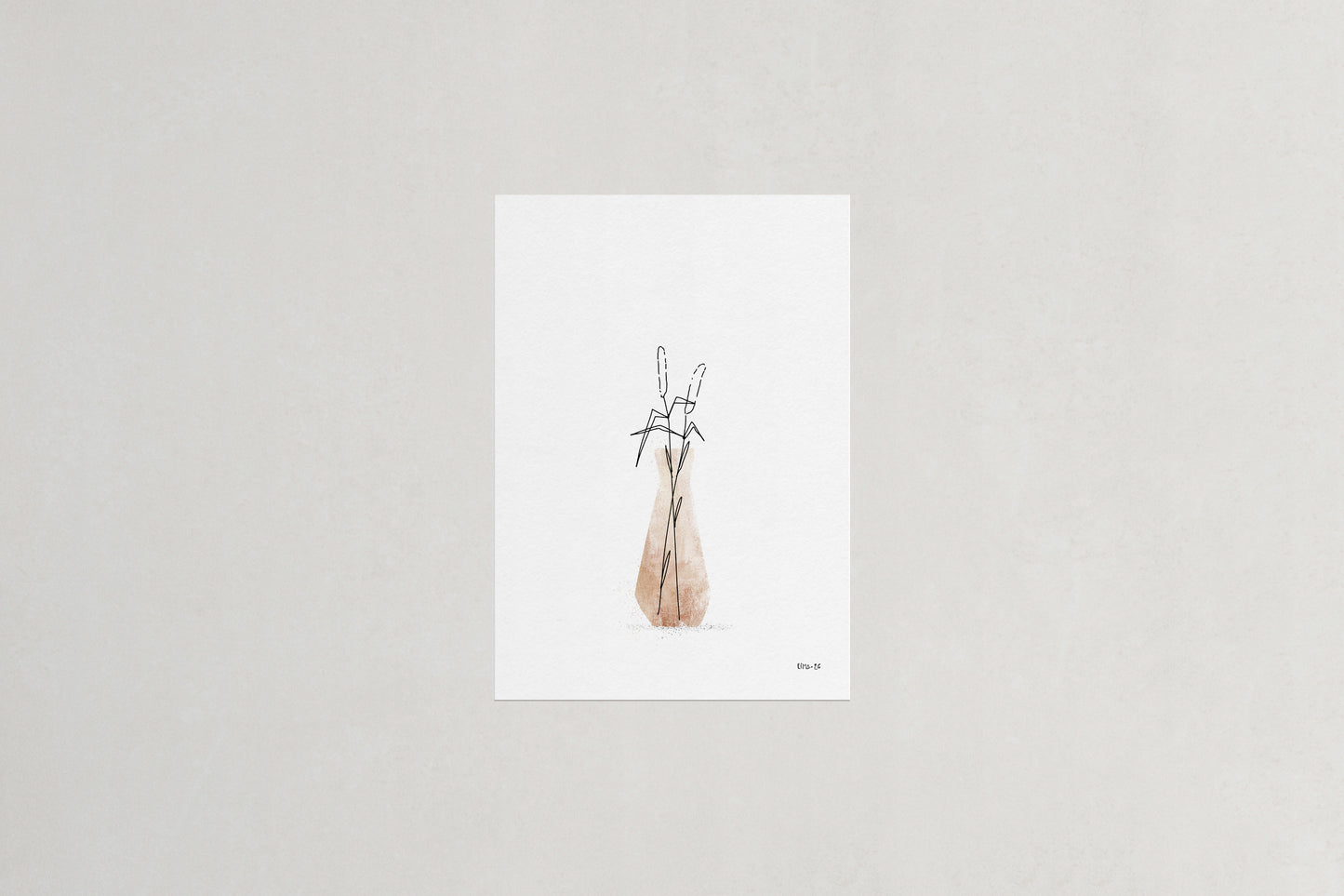 REEDS | botanical art print | Herbário by RIMA lab