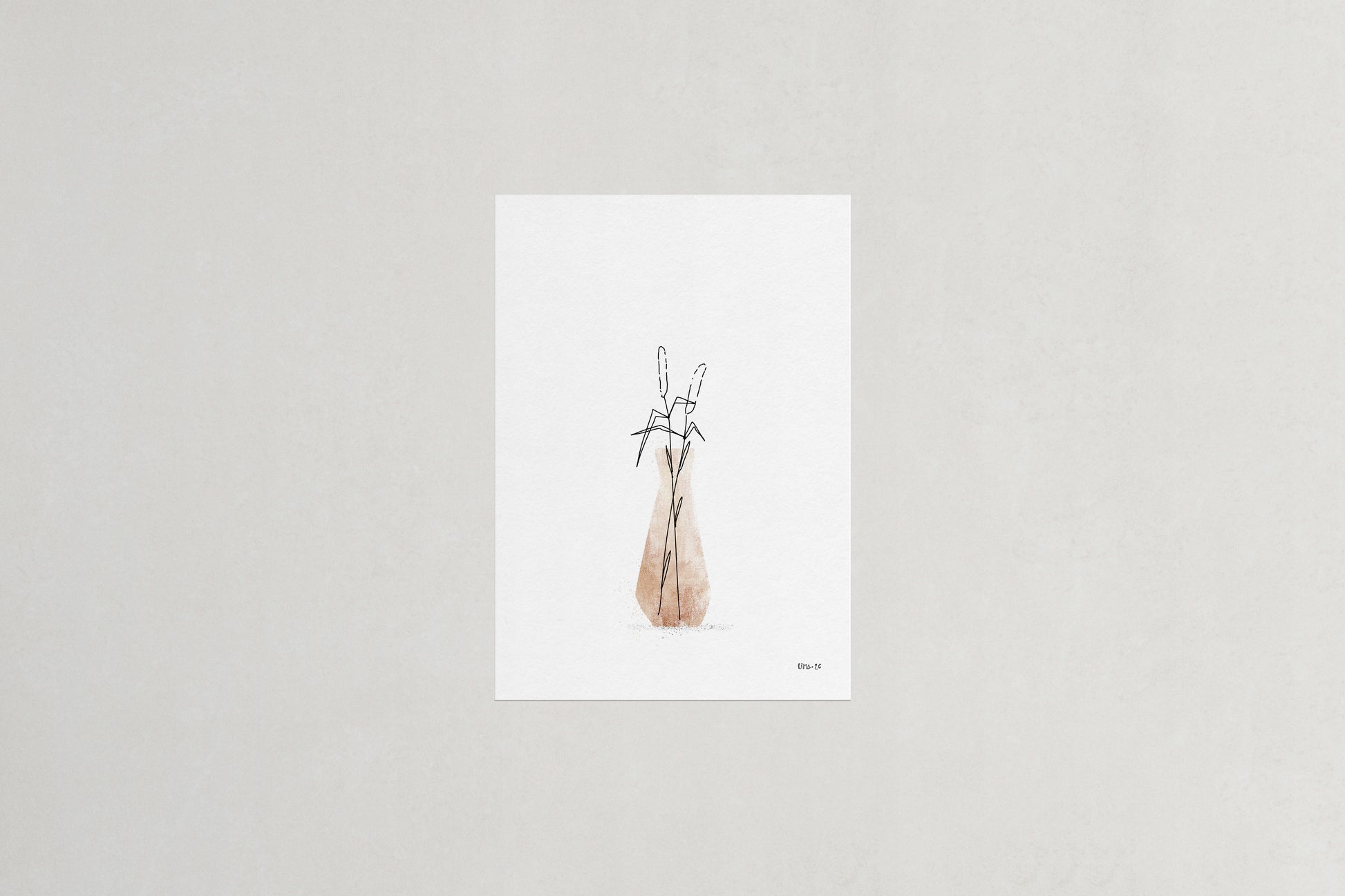 REEDS | botanical art print | Herbário by RIMA lab