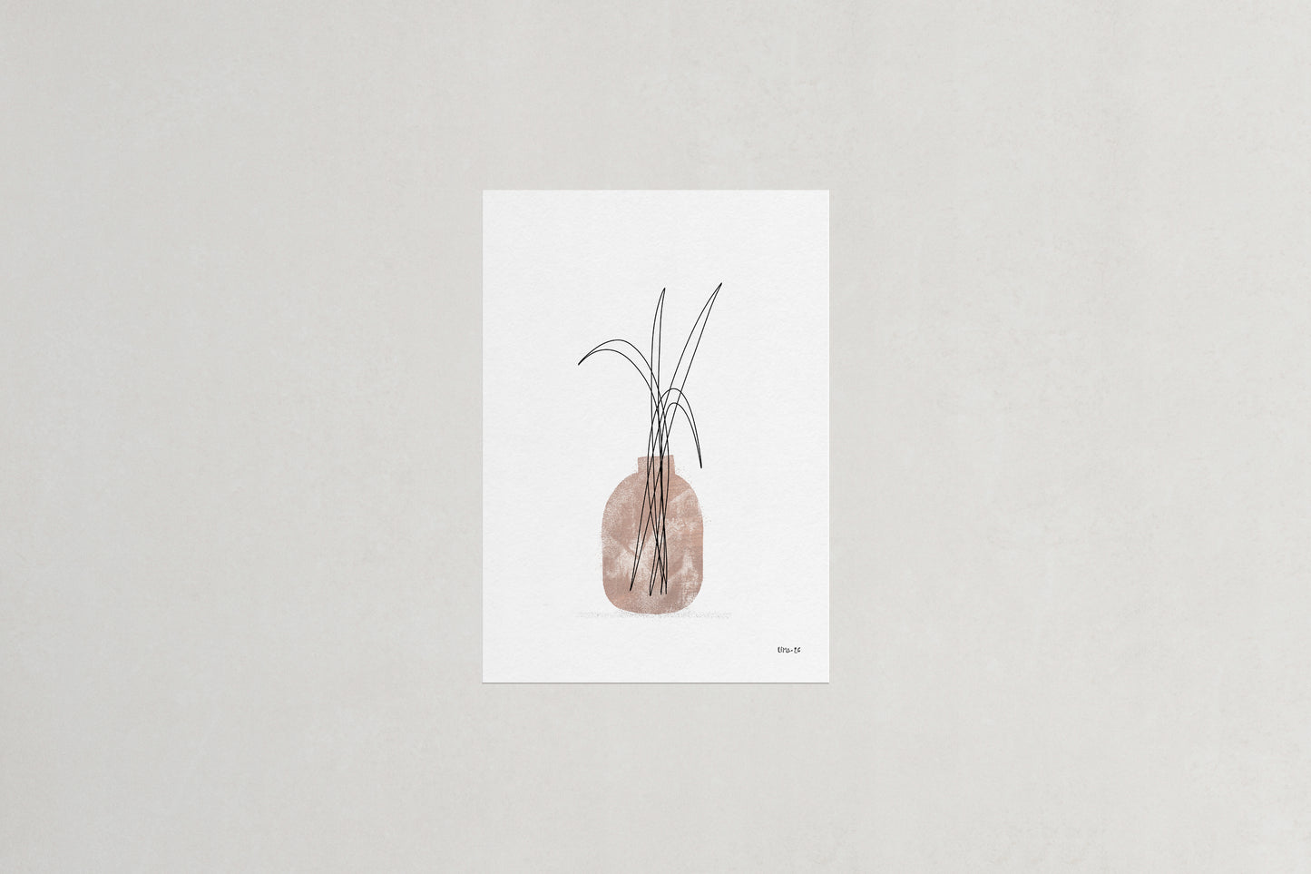 Leaves botanical art print, Herbário by RIMA lab