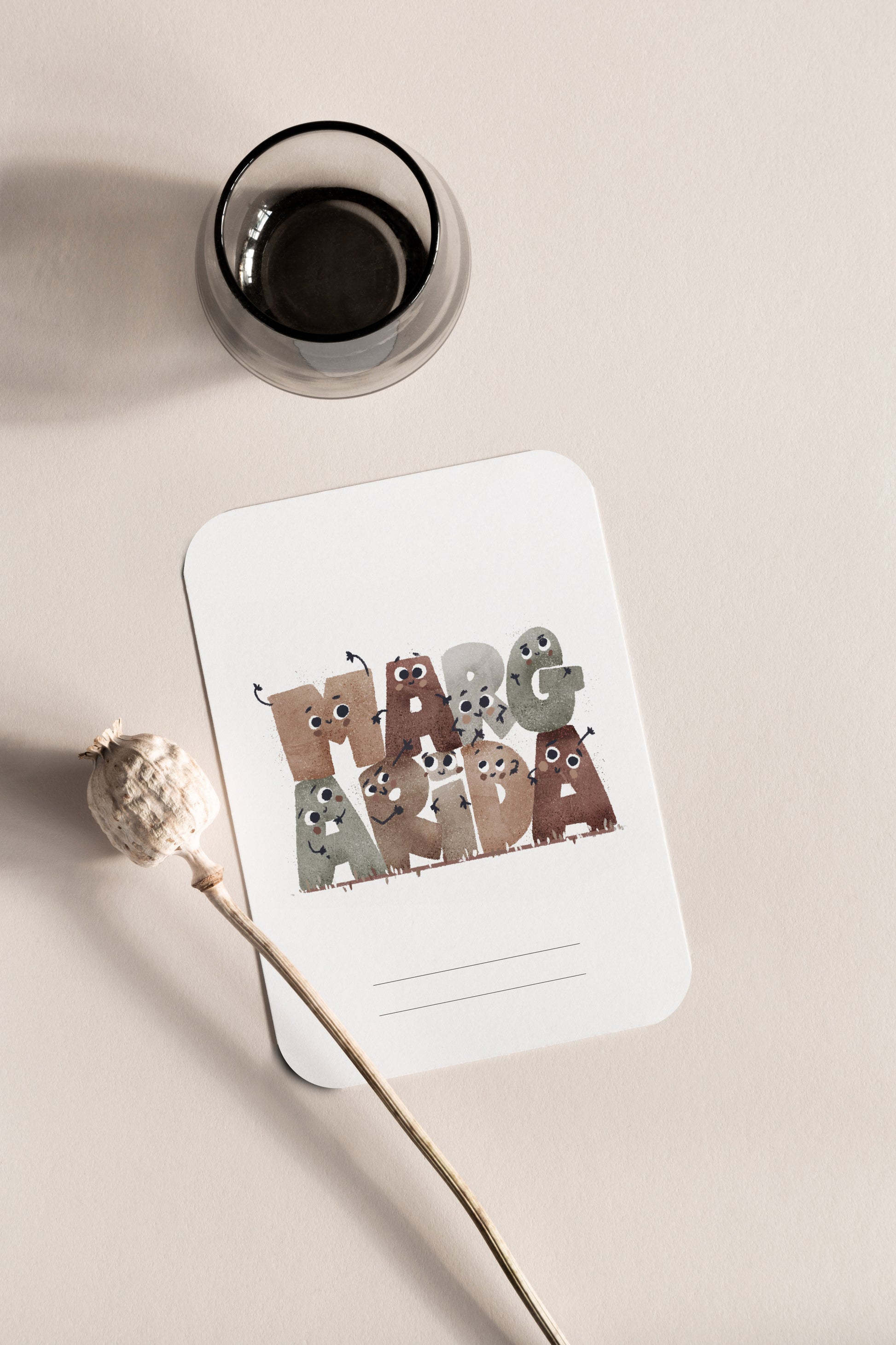 Baby milestone cards in use, month by month, RIMA lab
